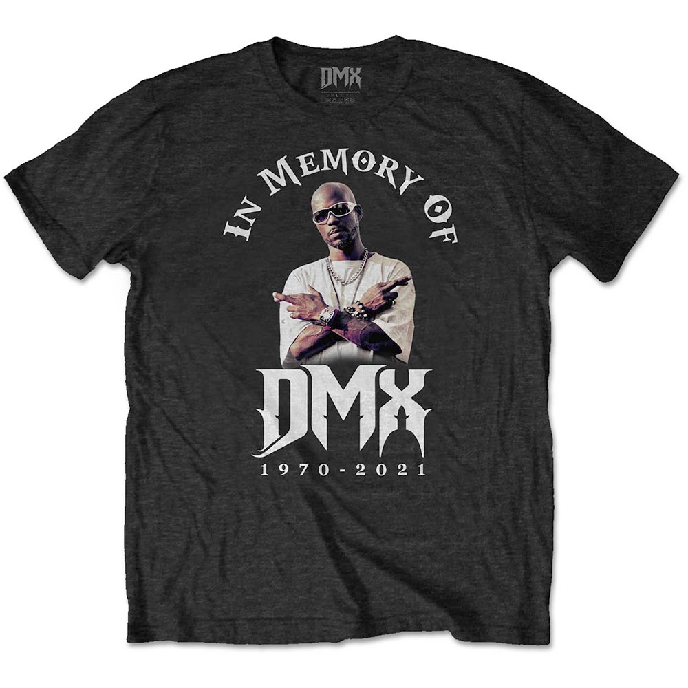 DMX - In Memory Heren Tshirt - Zwart